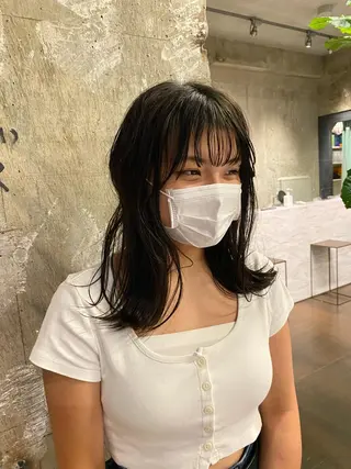 カラー ヘアアレンジ ROBBY所属・松井美樹/似合わせ ガーリー・韓国のヘアスタイル