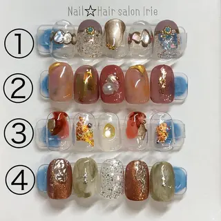 ネイル Hair salon Irie所属・與儀 知佳のネイルデザイン