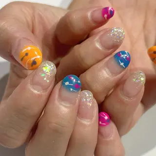 ネイル はあとねいる筑紫口店 Hitomiのネイルデザイン