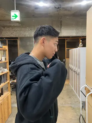 ショート メンズ freera kyoto 河原町三条店所属・freera 希帆 kihoのヘアスタイル