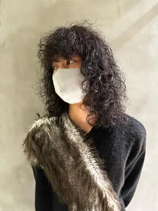 ミディアム パーマ 🎀オイダイラ モモカ🎀のヘアスタイル