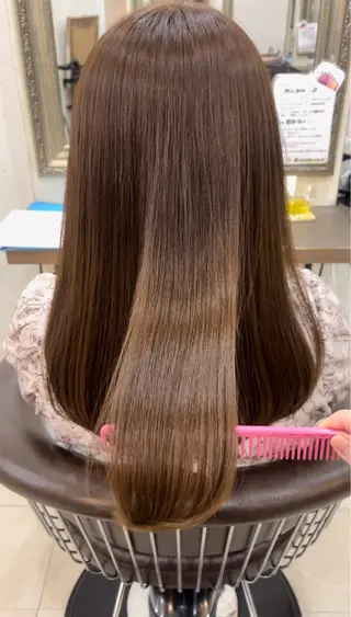 ロング 兒玉/透明感カラー 髪質改善のヘアスタイル
