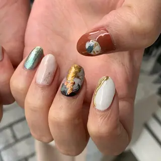 ネイル 平野葵🎀 hair/nailのネイルデザイン