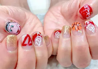 ネイル Spiky とうげ ふうかのネイルデザイン