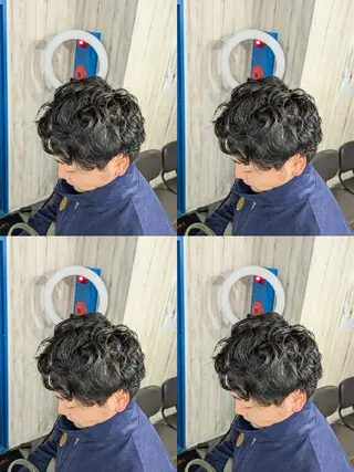 パーマ メンズ メンズパーマ/ボブ/ レイヤー店長えのもとのヘアスタイル