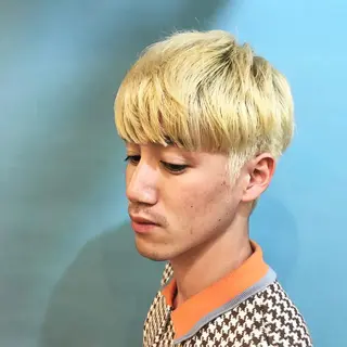 ショート カラー メンズ tension 【テンション】のヘアスタイル