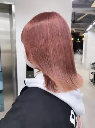 ミディアム カラー 🧸艶々韓国ヘア 🧁mizunaのヘアスタイル