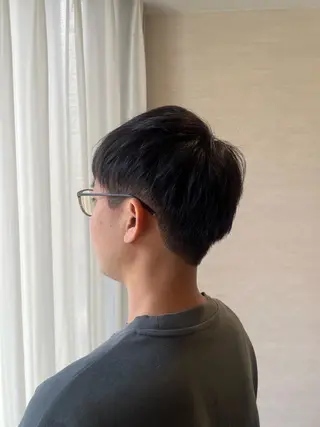 ショート メンズ 栗原 波輝のヘアスタイル