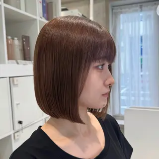 ミディアム 田島拓海 ボブカットのヘアスタイル