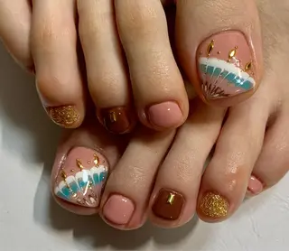 ネイル Nail&Eyelash Amour(アムール)所属・山下 愛のネイルデザイン