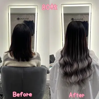 ロング シールエクステ ♡SAORI♡のヘアスタイル