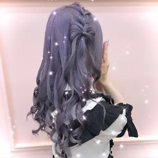 ロング ヘアアレンジ lien ヒジリのヘアスタイル
