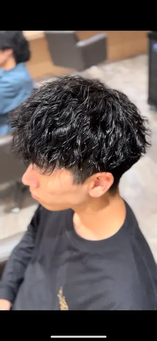 パーマ メンズ 💈メンズパーマ特化 金子温貴💈のヘアスタイル