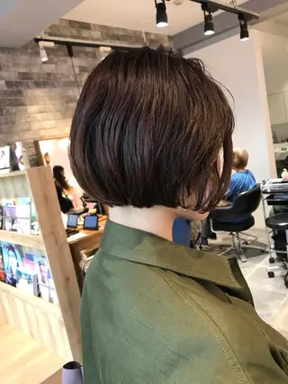 ショート 所渉/韓国レイヤー /ウルフカットのヘアスタイル