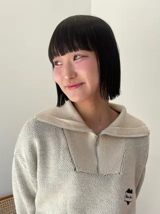 ショート ベージュ/透明感/ 桃子🎀のヘアスタイル