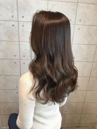 ロング カラー knock【ノック】所属・烏丸韓国ヘア🇰🇷 ayaka🎀のヘアスタイル