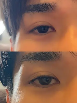 メンズ マツエク・マツパ Hair&Make Nahoのマツエク・マツパデザイン