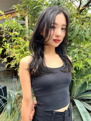 ロング うる艶/ブラウン🥣 RYOTA❣️のヘアスタイル