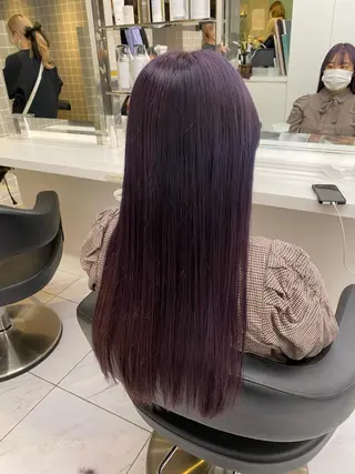 ロング カラー ダブルカラー/ 横浜/JURIのヘアスタイル