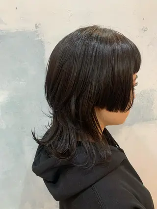 ミディアム 🍑艶髪✖️暖色系 ✨momoka🍑のヘアスタイル