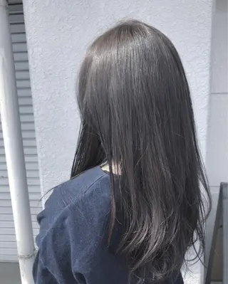ロング カラー レイヤーカット匠 イソザキノリユキのヘアスタイル