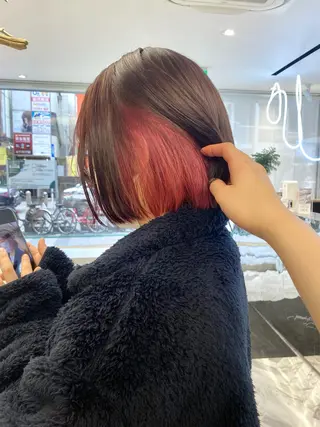 ショート カラー otoha☆カラー/ レイヤー/八王子のヘアスタイル