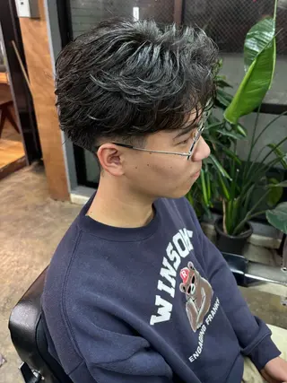 パーマ メンズ 土岐 仁/メンズ専門 パーマ特化美容師🌀のヘアスタイル