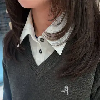 セミロング 𝒩𝑜𝓃𝑜 / lenahcARIAのヘアスタイル