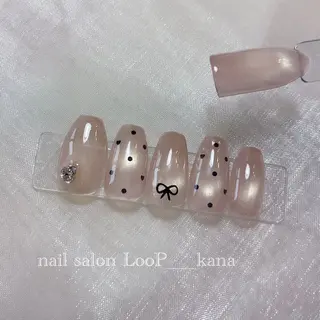 ネイル ネイルモデル募集中 LooP-kanaのネイルデザイン