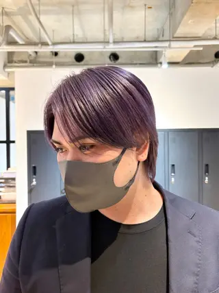 カラー メンズ インナーカラー🌏 櫻井海星のヘアスタイル