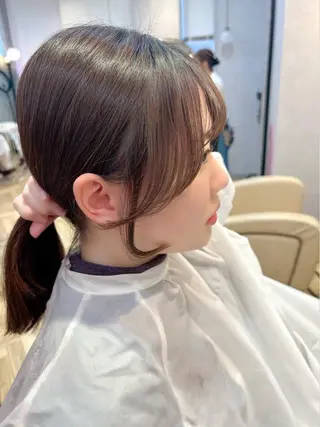 ミディアム ヘアアレンジ 平川 友理/韓国ヘア💘のヘアスタイル