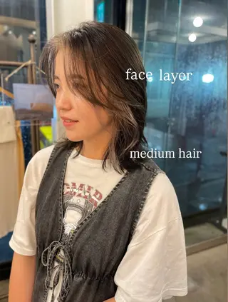 ミディアム 🍊mai🍊 似合わせパーマのヘアスタイル