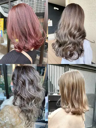 ミディアム カラー メンズヘア特化 崎田 成人のヘアスタイル