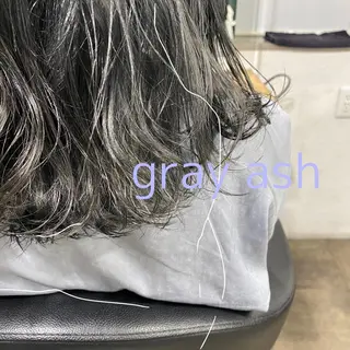 セミロング カラー ヘアアレンジ 赤味消し.髪質改善 🌿𝘠𝘜𝘙𝘐のヘアスタイル