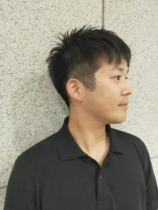 ショート メンズ HIRO銀座仙台店所属・山並 つばさのヘアスタイル