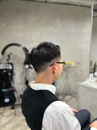 メンズ 溝渕 天馬のヘアスタイル