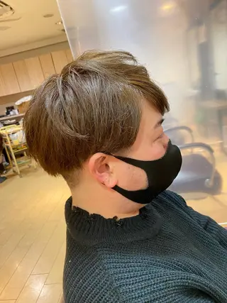 カラー メンズ KAZU所属・安藤 慎悟のヘアスタイル