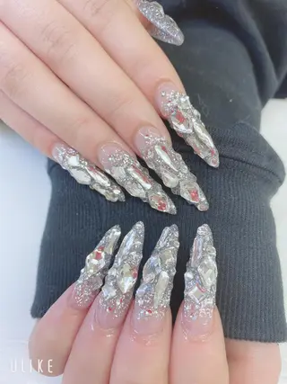 ロング JNA認定講師🌸 RIEのネイルデザイン