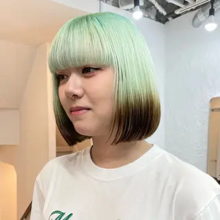 カラー ブロンド・ハイトーン ／遠藤将太のヘアスタイル