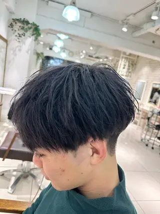 メンズ SALOWIN渋谷caldo店B1所属・岐津公太 メンズ縮毛矯正のプロのヘアスタイル