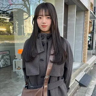 ロング カラー yuumi/大濠🪷 ハイトーン／パーマのヘアスタイル