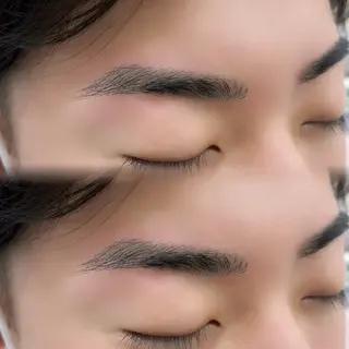 メンズ アイブロウ ゆるふわ眉🧸 Airiの眉毛・アイブロウイメージ
