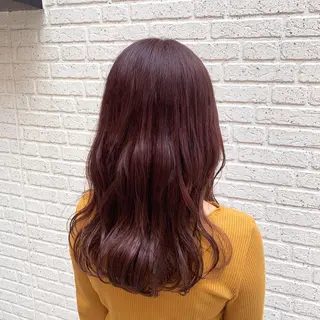 ミディアム カラー SHEARA BY CARE所属・. AYUKAのヘアスタイル