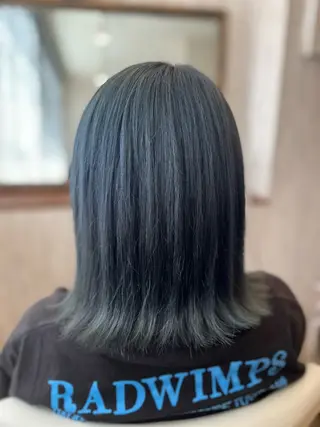 ミディアム Hair Salon Alba所属・宇都宮市ブリーチ/ 縮毛矯正専門Albaのヘアスタイル