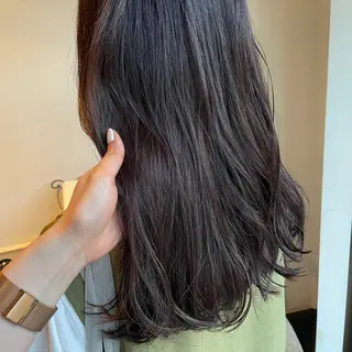 セミロング カラー パーマ ヘアアレンジ メンズ キッズ ネイル マツエク・マツパ アイブロウ casane所属・暖色・前髪カット 🎗️佐藤ゆみこのヘアスタイル