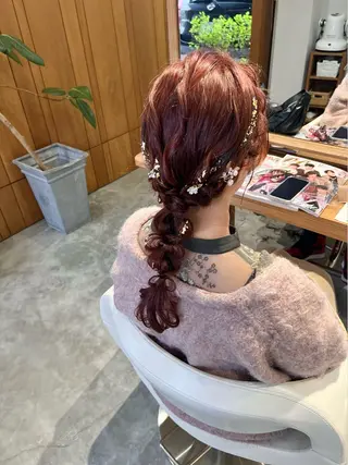 ヘアアレンジ フラム所属・WATANABE MISAKIのヘアスタイル