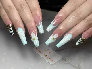 ネイル 💕鈴木ユリ パラジェル/オフ無料のネイルデザイン