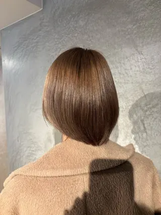 ショート マツナガ トモコのヘアスタイル