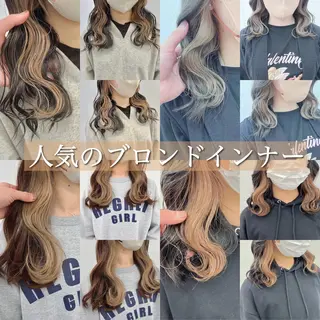 カラー 韓国スタイル🇰🇷 トレンドレイヤー🪡のヘアスタイル