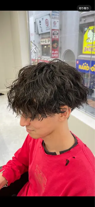 パーマ メンズ メンズカット特化✂︎ SHINGO 本厚木のヘアスタイル